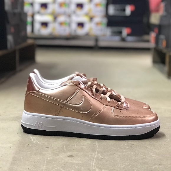 air force 1 white rose gold